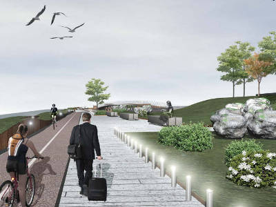 waterfront new york contest concorso biodiversità natura moli piers