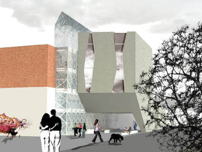 London Shoreditch Competition concorso scuola arte architettura render