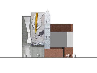 London Shoreditch Competition concorso scuola arte architettura prospetti