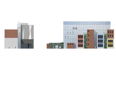 London Shoreditch Competition concorso scuola arte architettura prospetti